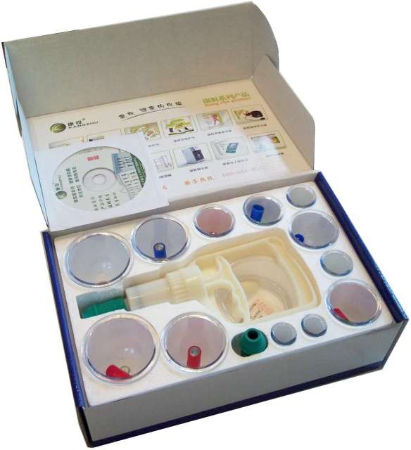 cupping set plastic 12pieces with magnets small